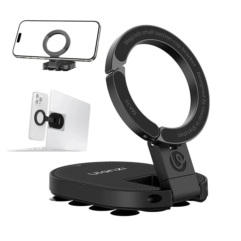 Soporte magnetico con ventosa ultra adherente para celular